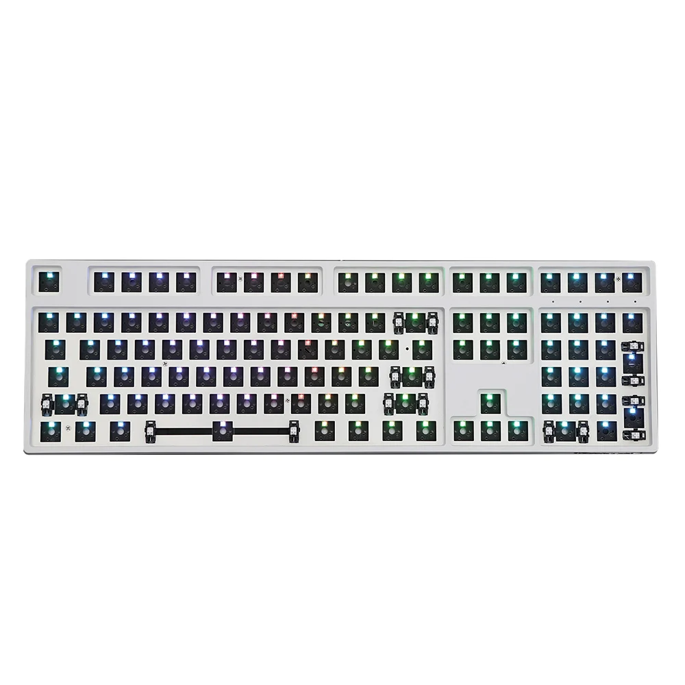

EPOMAKER GK108S Bluetooth 5.1 Hot Swappable Keyboard kit, With RGB Backlit, Type-C Interface, Fully Programmable