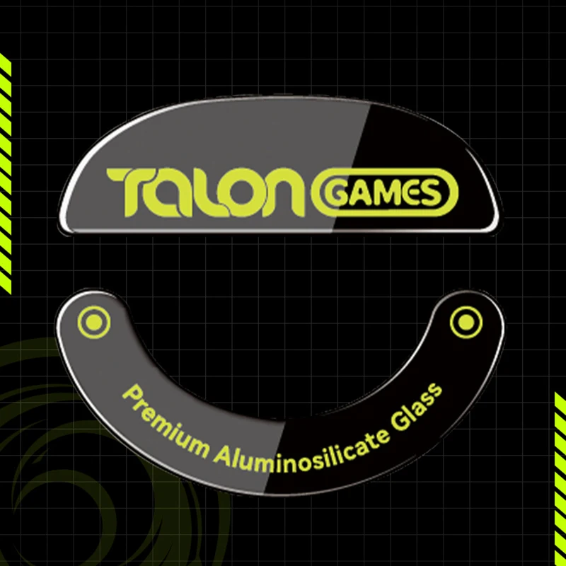 TALONGAMES 부드러운 경험 유리 마우스 스케이트 글라이드 발 패드 마우스 발 스티커, G502 G502X 용, 둥근 곡선 가장자리, 1 팩