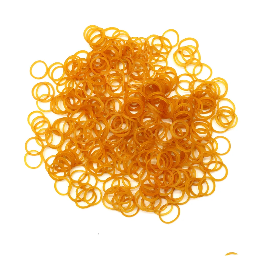 Bandas elásticas de látex para el cabello de mascotas, accesorios para el cabello, 1000 unidades - Imagen 4