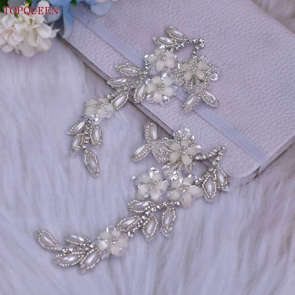 Embroidery Cloth Patches High Heels Shoes Applique Patches DIY Bride Wedding Women Sew On Dress Accessories