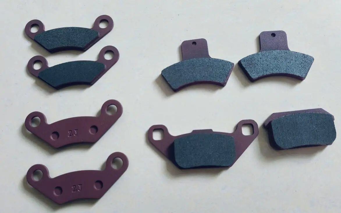 

2 пары передних тормозных колодок и 1 пара левых тормозных колодок и 1 пара правых тормозных колодок для LINHAI260/LINHAI300/LINHAI400ATV