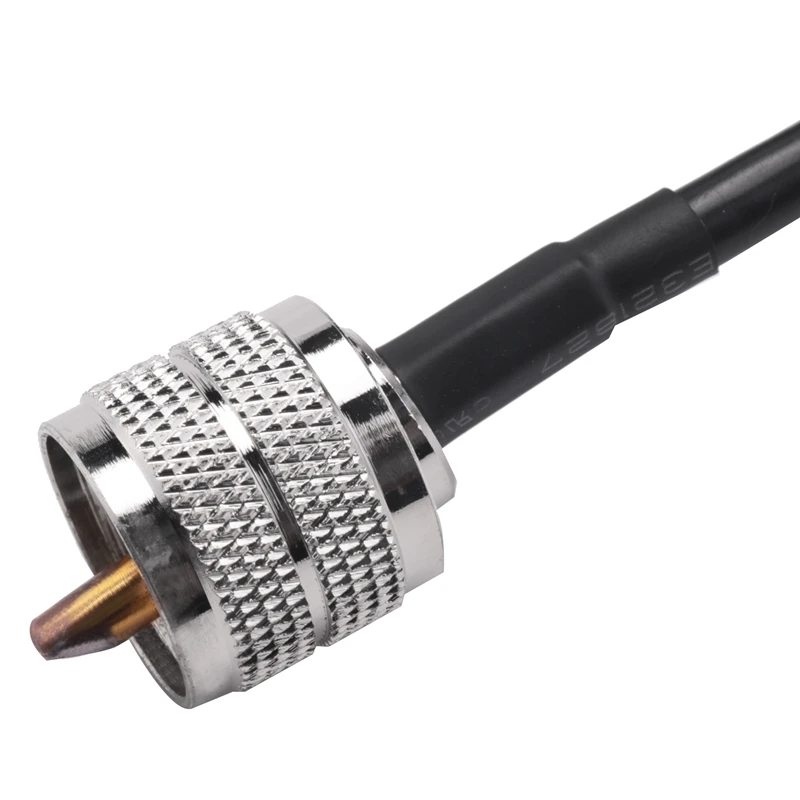 Cb무전기 안테나 케이블 UHF 수-UHF 수 저손실 UHF 동축 케이블, RG58 동축 케이블, PL259 케이블, 50 옴, 15M