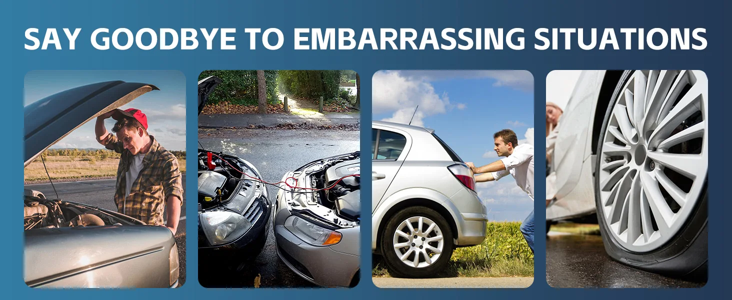 avviatore con accessori e cavi