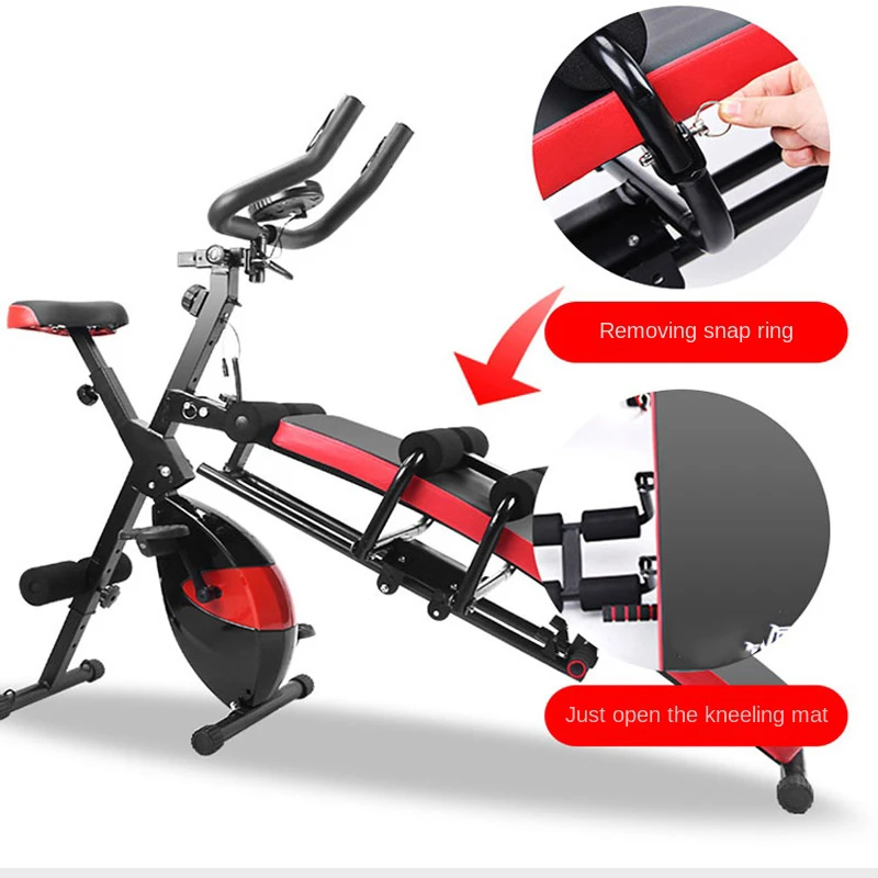 MIYAUP-Abdominal Slimming and Waist Slimming Board, Multifunctional Magnetic Control, Dynamic Fitness Bike
