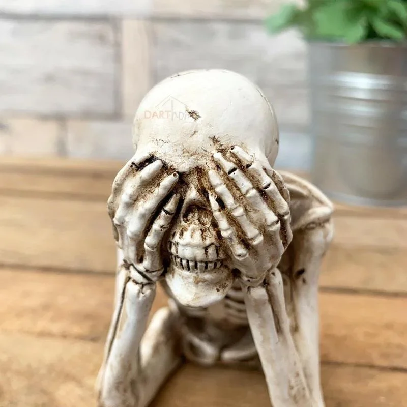 Human Skeleton Simulation Halloween Decoration Graduation Season Decorations Goth Family Decorations Scary Cabin Halloween Decor