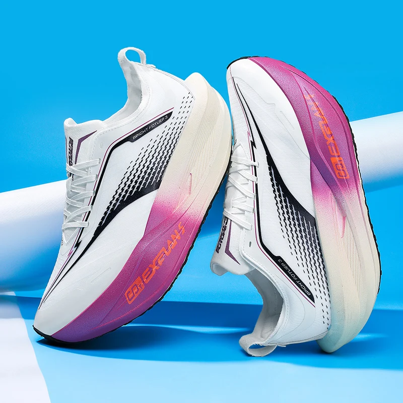 2026 Air Cushion Jogging Shoes Running Shoes Carbon Board Marathon Men Sports Breathable Lightweight Women's Nonskid Sneakers 6