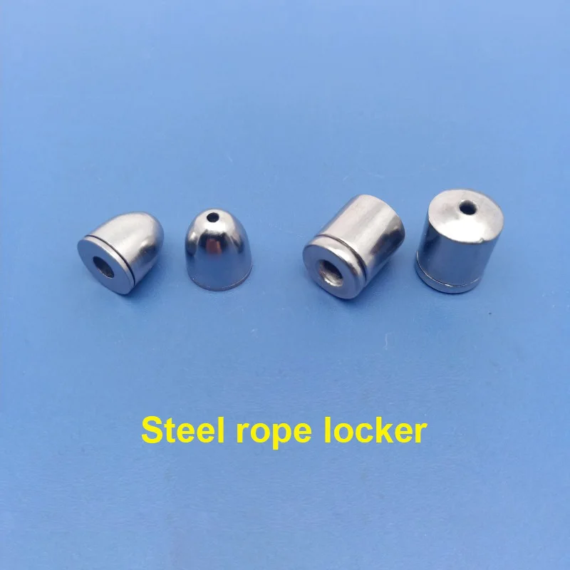 10pcs Copper/Iron Fasteners Led Panel Light Fixing Parts Thread Locking for Hanging Steel Wire Rope Hardware Lamp Fittings