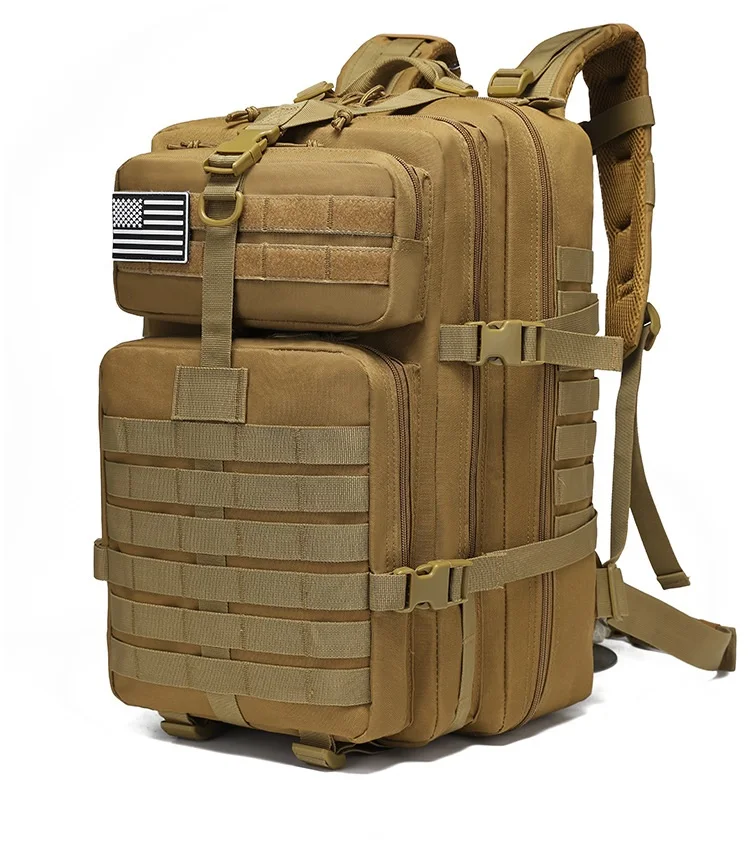 45L Taktischer Rucksack Taktischer Angriffsrucksack 3-Tage-Notfallrucksack Wander- und Trekkingrucksack – Detail 7
