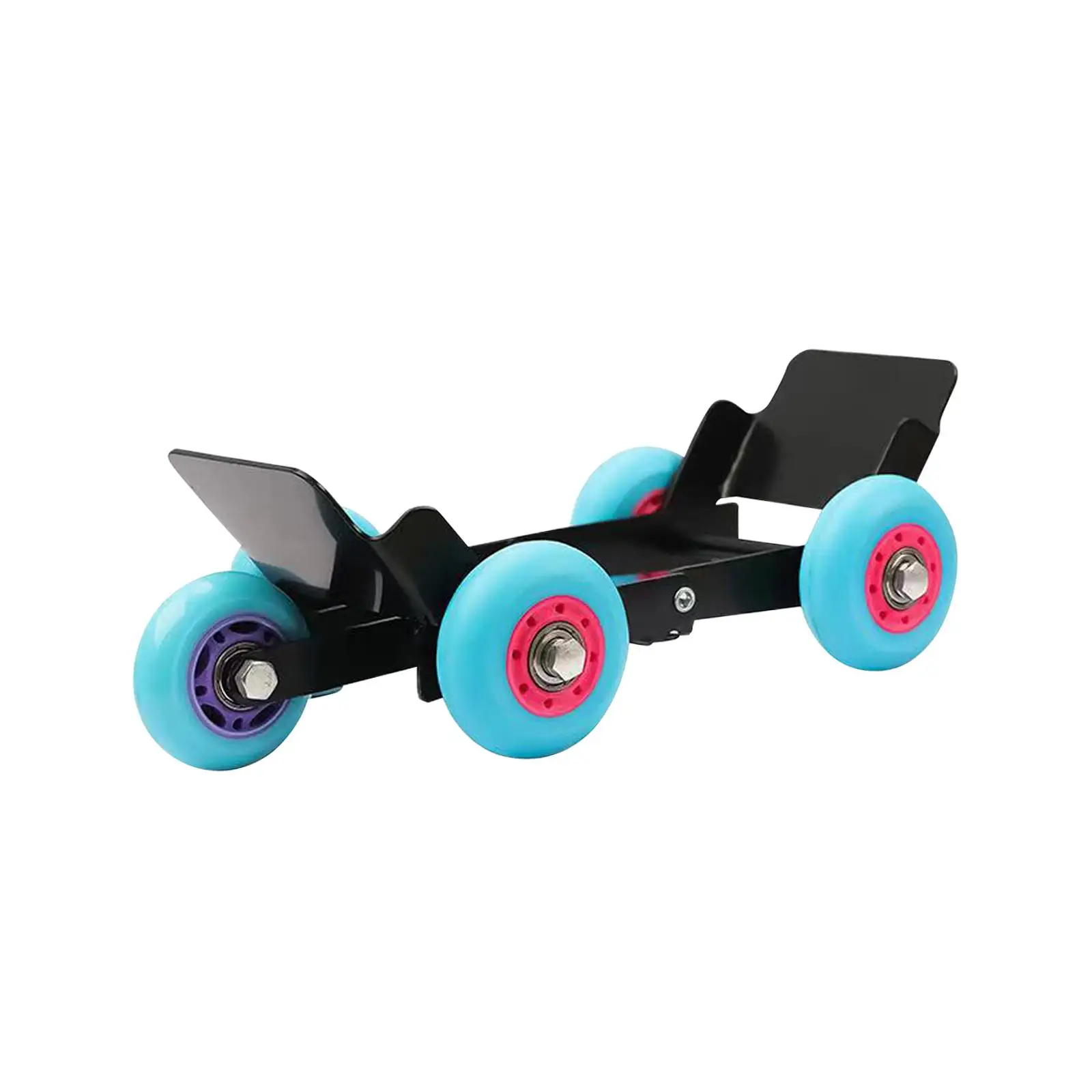 Universal Tricycle Motorcycle Emergency Tire Roller Versatile with 5 Wheels