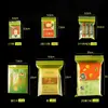 Reclosable Small Gift Packaging Bags for Cookies Jewelry, Reusable Plastic Zip Lock Pouches, Mini PE Ziplock Bag, 100Pcs 4