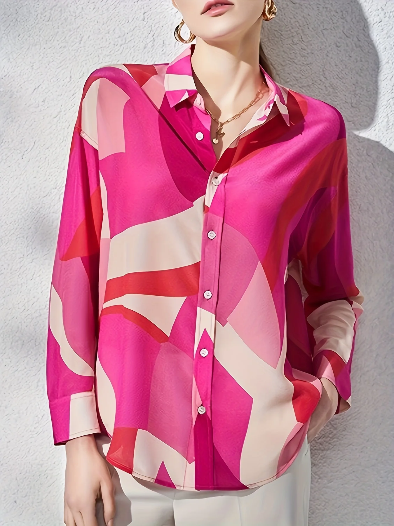 Fashion ladies shirts New elegant Women Blouses Long Sleeve Button-Down Tops blusa mujer Fashion ladies shirts New elegant Women Blouses Long Sleeve Button-Down Tops blusa mujer