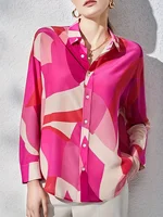 Fashion ladies shirts New elegant Women Blouses Long Sleeve Button-Down Tops blusa mujer