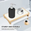 Sink Caddy Tray Soap Holder Instant Dry Kitchen Bathroom Organizer Diatomaceous Earth Stone Drying Mat Multi-Function Organizer 2