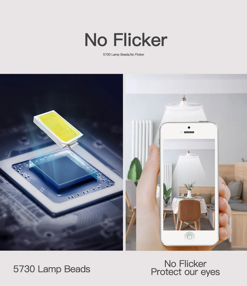 Description Picture 6 of itemHight Brightness Led Bulbs E27 UFO Led Bulb For Bedroom Dinning Room Cold White 15W 20W 30W 40W 50W 60W Led Light Bulbs 220V