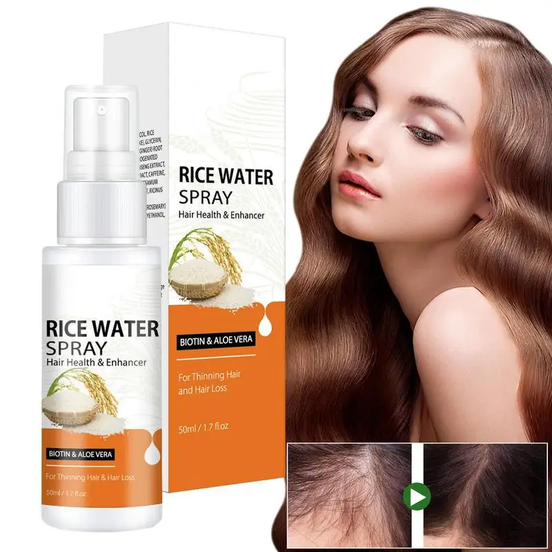 

rice water spray 50ml Hair Nourish Fuller Shampoo Hair Care Accessories Personal Hair Care Products for Men Women