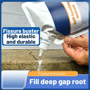 500mlCaulking Adhesive Waterproof Sealant Roof Floor Caulk Glue For Concrete Joint Filling Sealants Crack Wall Joint Repair Glue
