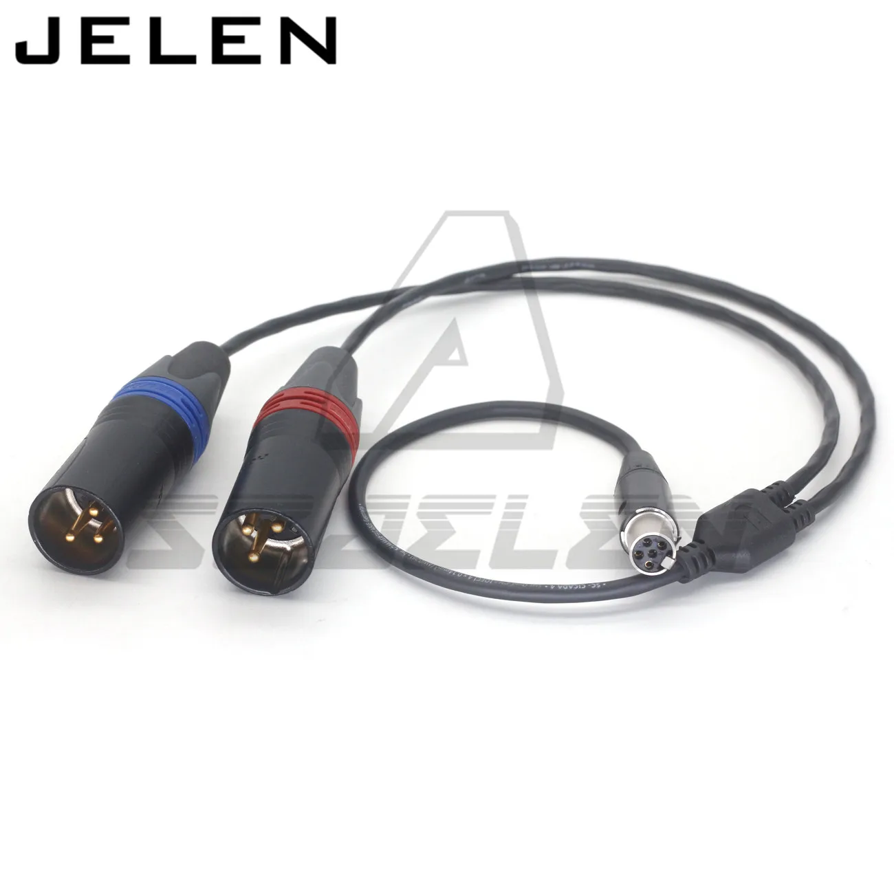 Macho Dobro Xlr 3pin para o Cabo Audio Zaxcom Qrx200 Ta5f ao