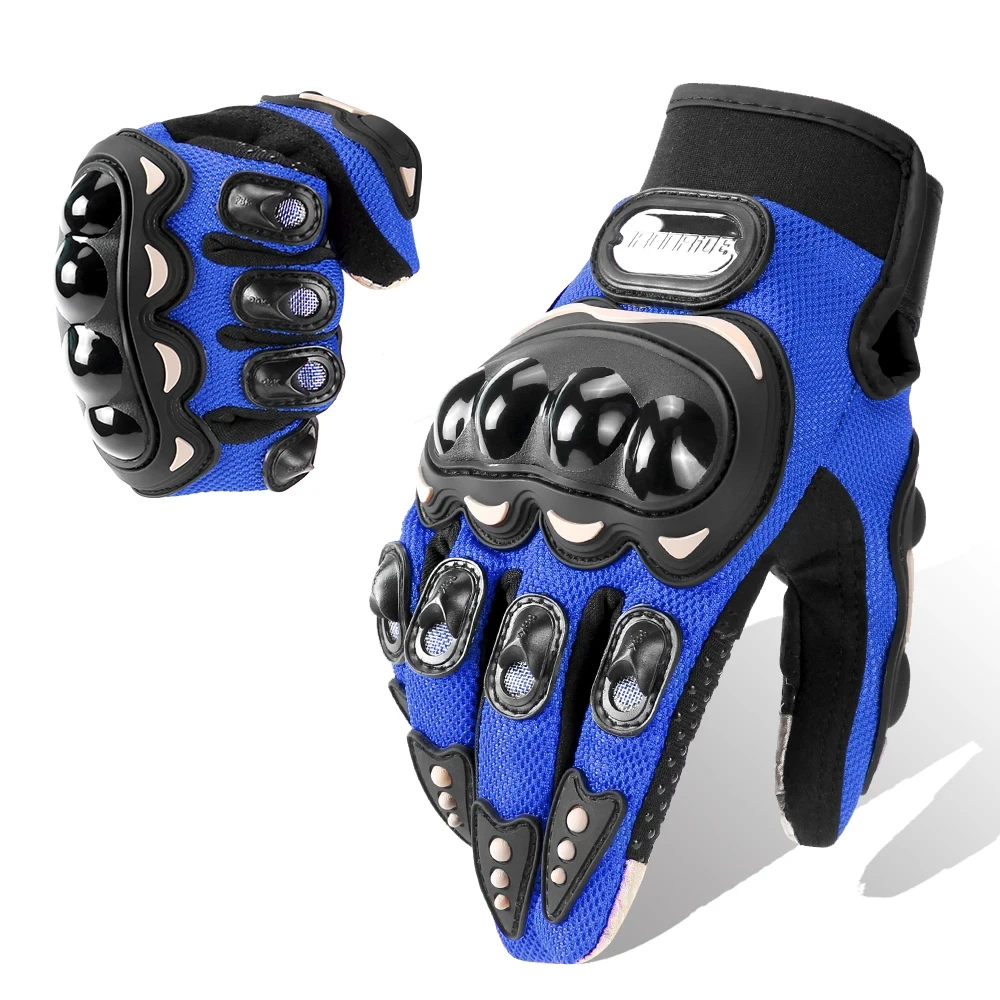 Breathable Touch Screen Motorcycle Racing Gloves - Summer Sports Protective Gear