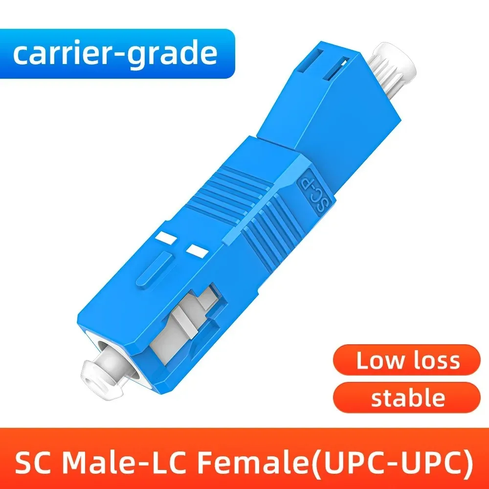 광섬유 어댑터 FC-남성형 - LC-여성형 커넥터 SC-LC ST 레드 라이트 펜 네트워크용 광 파워 미터 변환 헤드