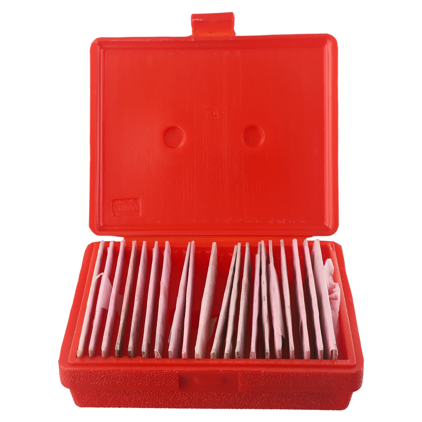 20 Paar Präzisionsstahl-Parallelen – 1/32 Zoll Dick, 6 Zoll Lang, Größen Von 1/2 Bis 1-11/16 Zoll, Für Werkstatt & CNC