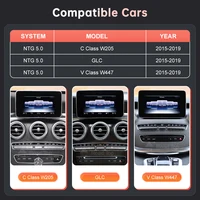 Linux Multimedia Screen Wireless CarPlay Android Auto for Mercedes-Benz W205 W176 GLC A C V Class W447 CLA GLA 2015-2018 NTG5.0 - Image 2