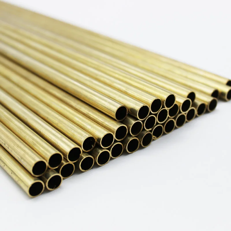 Brass Tube Pipe OD 2mm 3mm 4mm 5mm 6mm 7mm 8mm 9mm 10mm 11mm 12mm 13mm 14mm 15mm 16mm 17mm 18mm 19mm 20mm 25mm 30mm 35mm 40mm 45