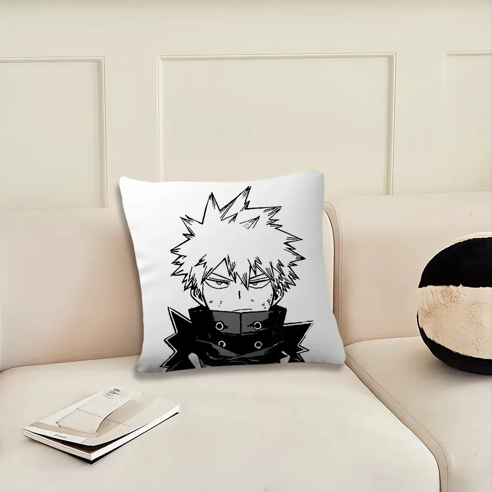 Anime M-My H-Hero Academia Katsuki Bakugo Kissenbezug Wohnzimmer Kopfteil Büro Schlafzimmer Kissen Sofa Nickerchen Zeit Kissenbezug – Detail 3