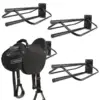 Horse Saddle Rack Saddle Stand Wall Mount Display Holder Saddle Pad Rack 4