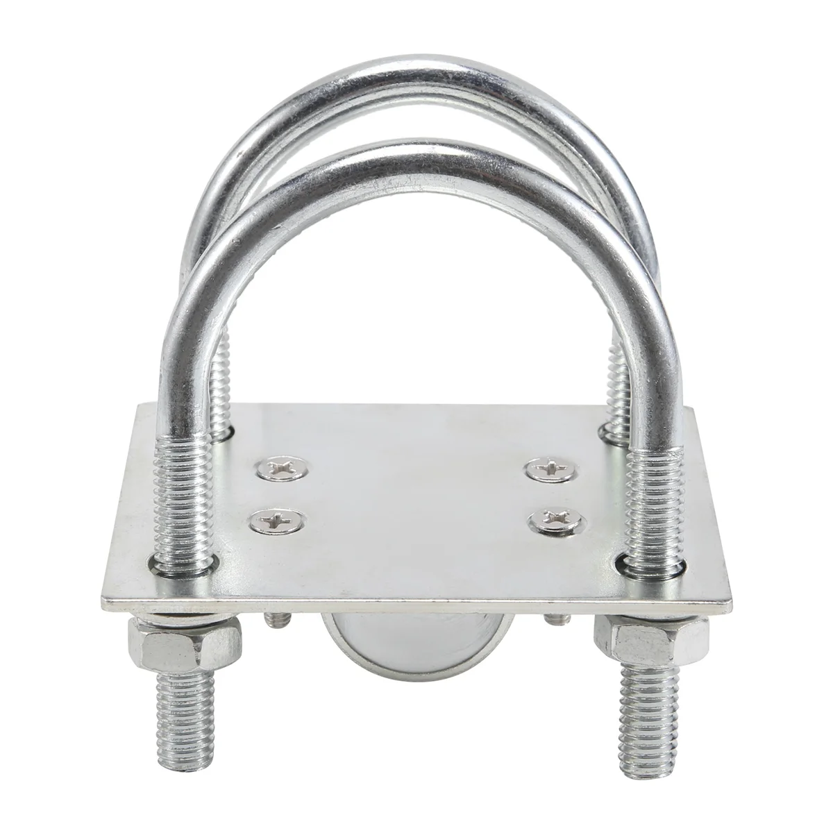 Antenna Clamp Antenna Mast Bracket U-Bolts Anti-Rust Panel Pipe Mounting Hardware For Outdoor LoRa Antenna Helium