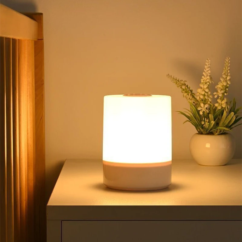 Bedside Led Night Lights Dimmable Charging Desktop Night Lamps Bedroom Bedside Lighting Decoration Touch Reading Led Table Lamps 5