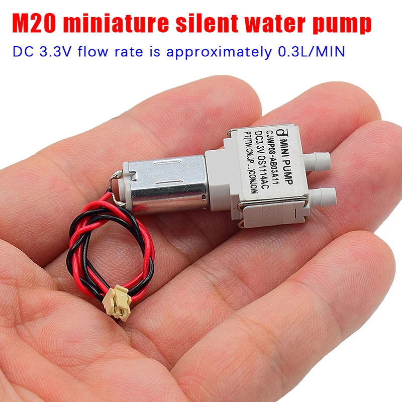 1PC DIY Accessories Diaphragm Pump Mini CJWP08 DC 3V 3.3V 3.7V Vacuum Pump Self-priming Suction Water