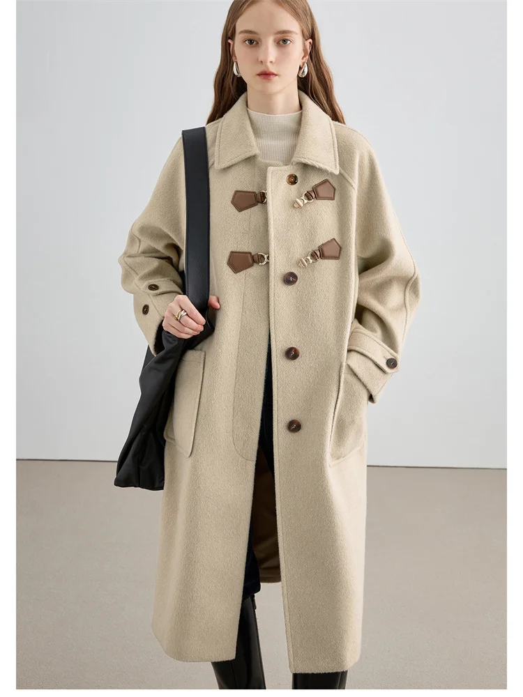 

MOLAN New Woman Jacket Trench Oversize New Design England Style Streetwear Stylish Coat Elegant Korean Outwear