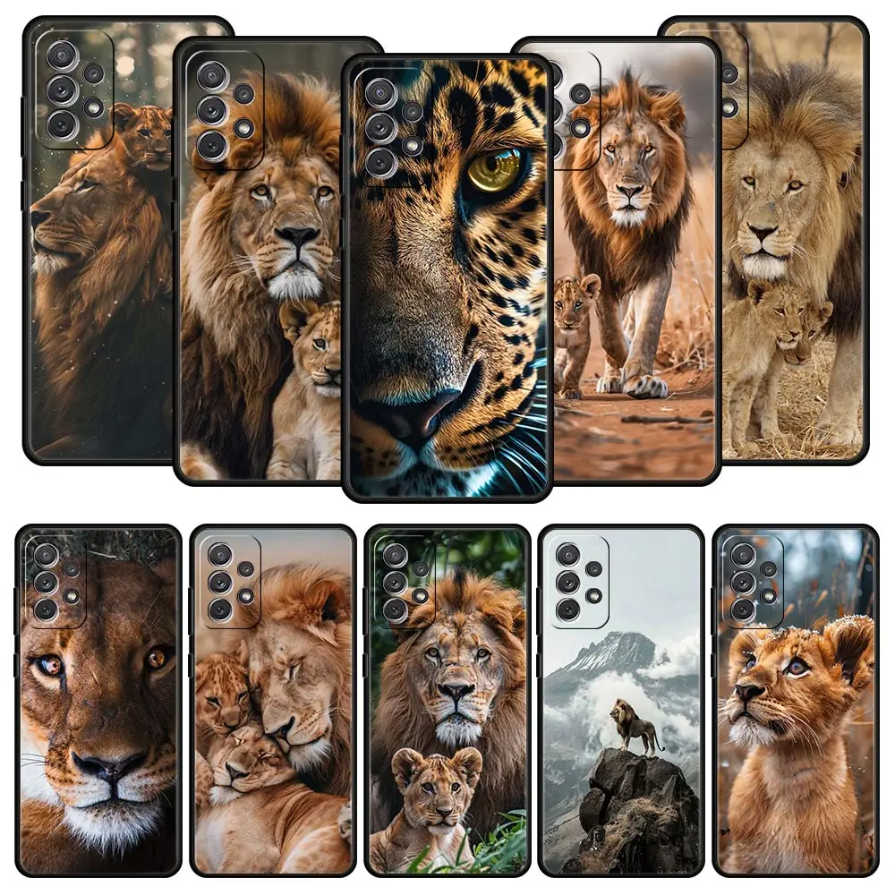 Majestic Lion Alpha Male Cub Phone Case
