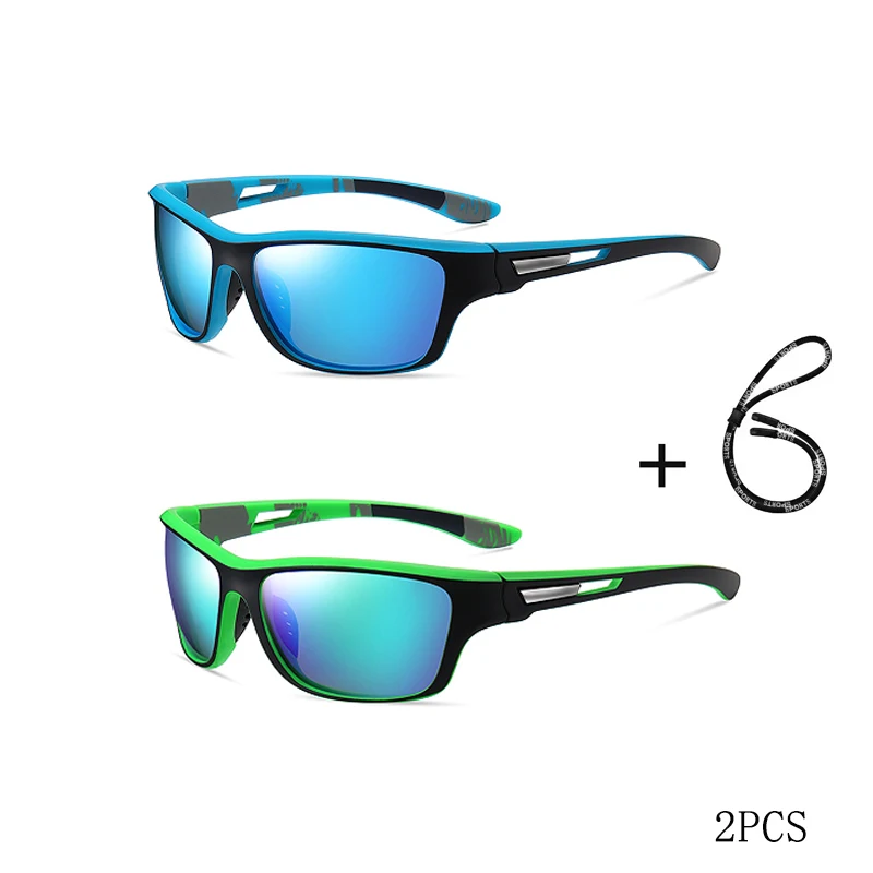 Polarized Men's Outdoor Sunglasses with Anti-Slip Rope