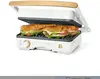 2-in-1 Press & Grill – 1200 Watt, Adjustable Temperature, Non-Stick Plates, Indoor Grill, 10.25” x 7” Cooking S 6