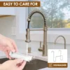 2 Pcs Slow Cooker Lid Holder Kitchen Crock Pot Lid Holder Hand Free Pot Lid Organizer Stainless Pot Lid Rack with Silicone Sink 3