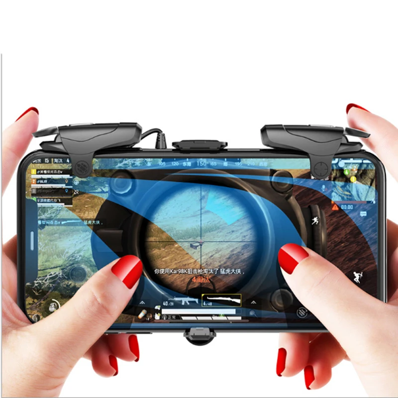 1pc L1R1 Ƽ Gamepad 150mAh/5V  ̽ƽ ޴ ȭ Ʈѷ Gamepad ư ȭ Ｚ ׼
