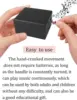 SOFTALK Bohemian Rhapsody Black Mirror Hand operated Solid Wood Music Box Birthday, Christmas, Valentine's Day Gift 3