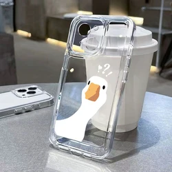 Adorable Duck - Themed Phone Case - Charming Design with Enhanced Protection - S23 (3)