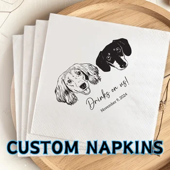 Custom Party Paper Napkins 1