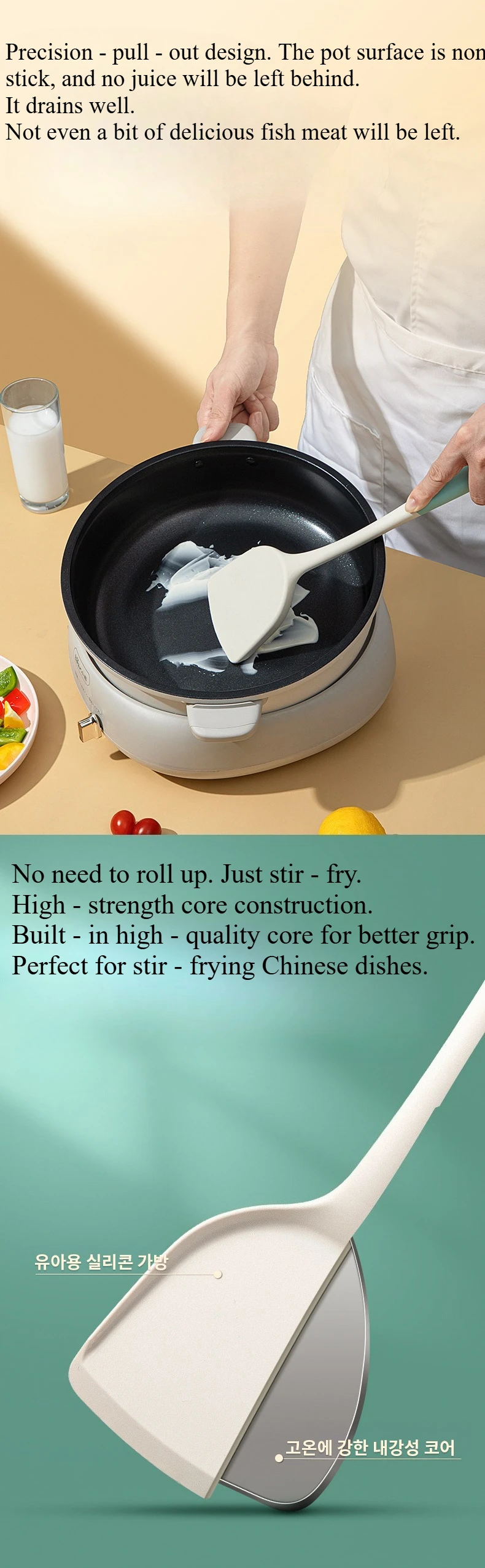 Silicone Kitchen Utensil Set with Non-Stick Pans Silicone Spatula Soup Ladle Slotted Spoon Cooking Tools for Kitchen