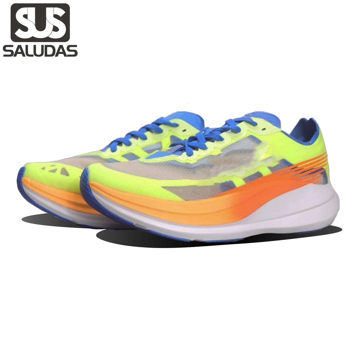 

SALUDAS Rocket X2 Running Shoes Men and Women Carbon Plate Marathon Running Shoes Anti-Slip Cushioning Casual Tennis Sneakers