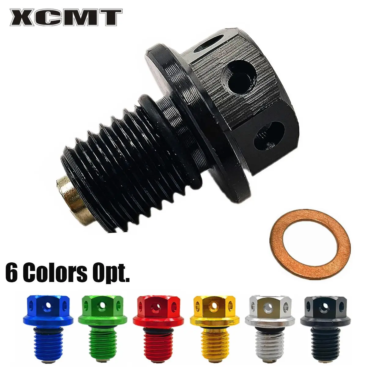 

CNC Oil Drain Plug Bolt For Honda XR CRF 50 70 80 100 CR500 CR125R CR250R CRM250 CRF250L/M CRF1000L XR250 XR400 XR600R XR650R