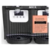 Slush machine 36L Commercial Three-cylinder Stainless Steel Milk Tea Juice Smoothie Refrigerated Temperature Control Adjustable 5