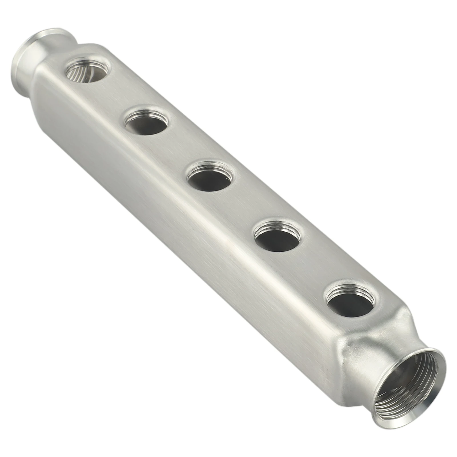 1ชิ้นสแตนเลส Splitter Manifold ท่อบาร์2 3 4 5ทาง G1 G1/2ท่อจัดจำหน่ายอุปกรณ์ทำความร้อนใต้พื้น 1