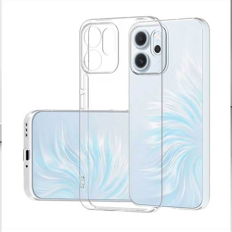 Ultra Thin Transparent TPU Soft Back Cover - Clear Bumper Case
