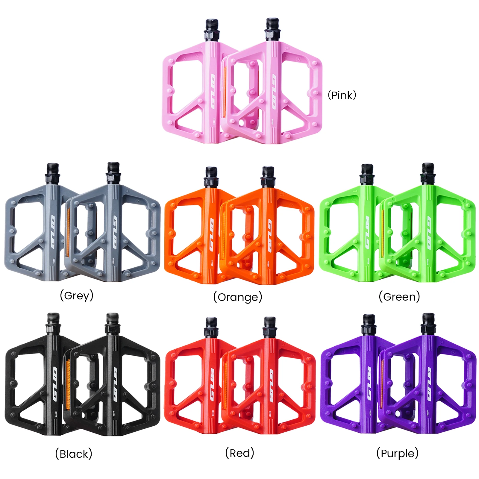 Fahrradpedale Plattformpedale Rutschfeste Mountainbike-Pedale Nylon-Lager Flachpedale für Mountainbikes – Detail 8