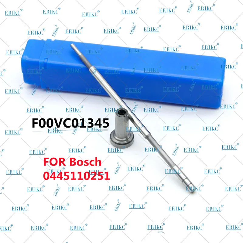 

ERIKC F00VC01345 Auto Pump Spare Parts Fuel Injection Valve F 00V C01 345 Common Rail System FOR 0445110251