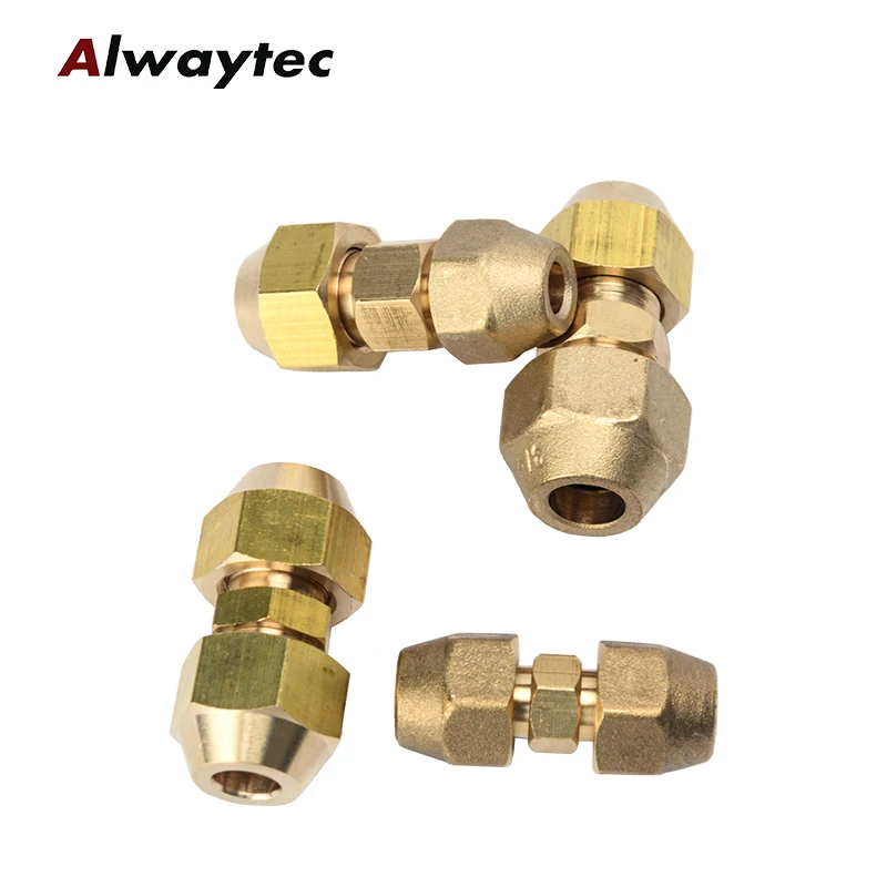 Factory Direct Sale Air Conditioning Brass Pipe Fittings Quick