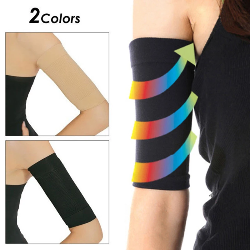 

Women Arm Sleeves Arm Shaper Wrap Belt Breathable Arm Tightening Slimming Pressure Shaping Lift Tool Weight Loss Arm Sleeves